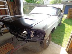 1968 GT tribute convertible project For Sale on UsedMustangsForSale.com Used Mustang For Sale